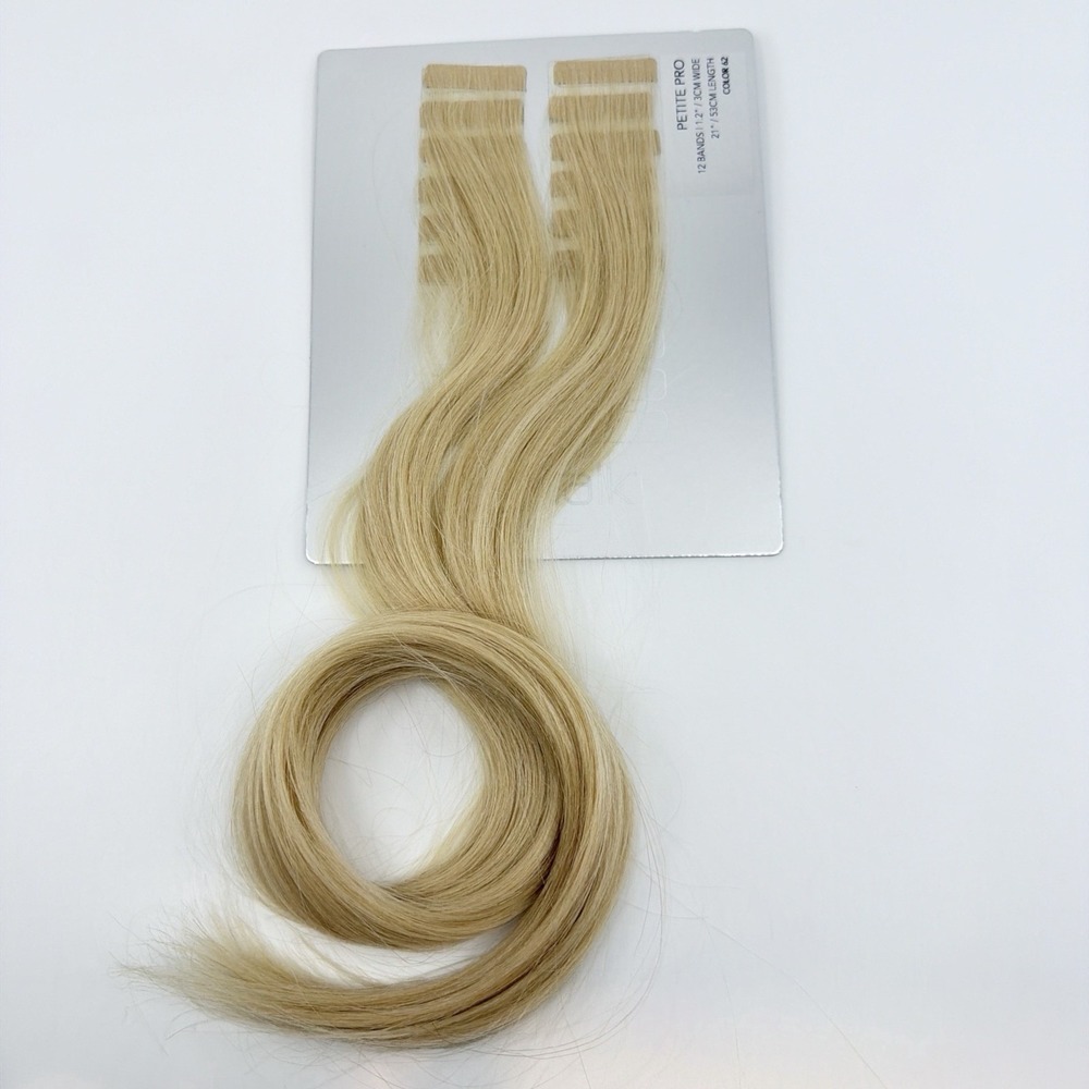 Hairtalk Hair Extensions Petite Pro 21" Blonde #62 New Never Used Human 12 Piece